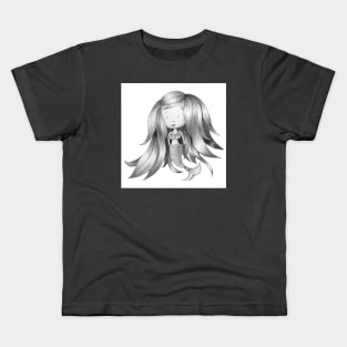 Mermaid Sketch Kids T-Shirt